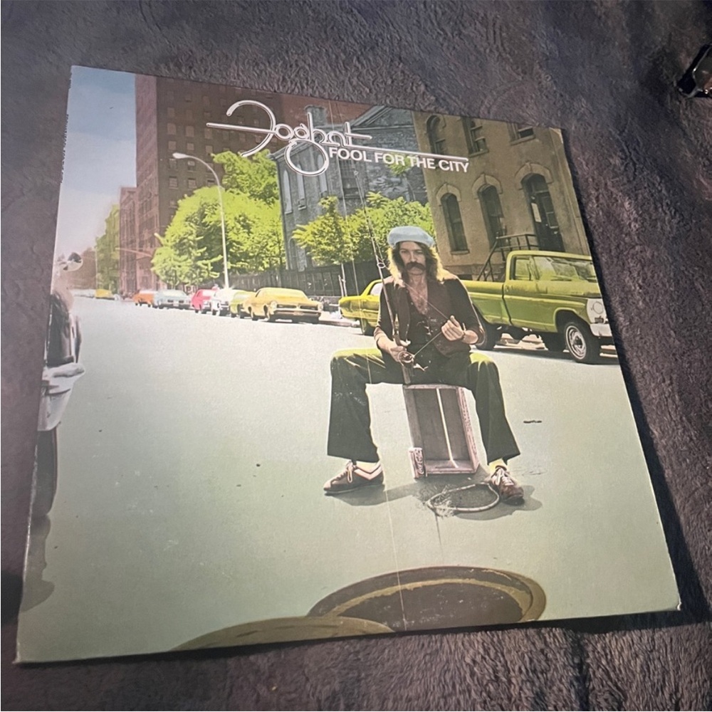 Foghat Fool Fir The City LP vinyl Record 1975